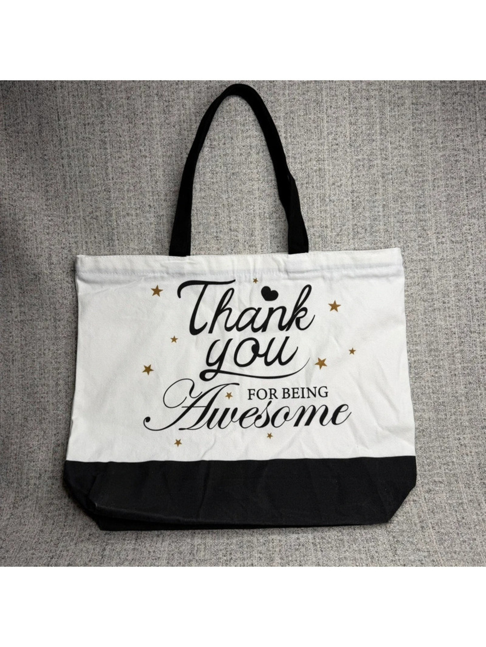 Large 18x14 Thank You Gift Tote Bag Reusable Appreciation Teacher Employee